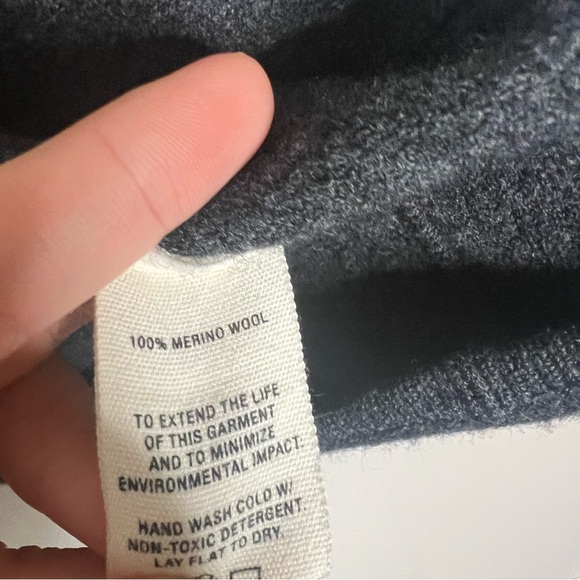 Alex Mill Superfine Merino Wool Mill Blazer Jacket Charcoal Gray Men's XL - Picture 4 of 7